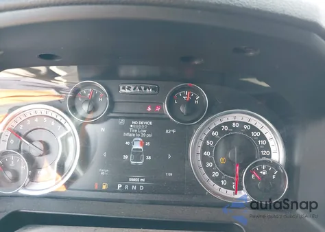 2021 Ram 1500 Classic Warlock 4X2 6'4 Box from USA, damaged, VIN 1C6RR6GG1MS548349